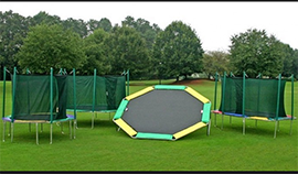 Play King sells, installs, and services Magic Cage and Magic Circle trampolines. South Florida dealer.