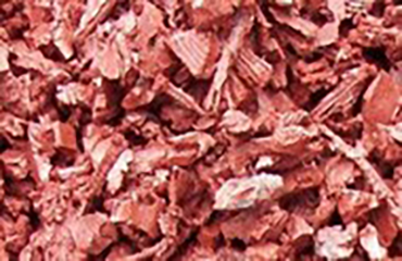 Cedar Red Rubber Mulch from Play King, Davie Florida 