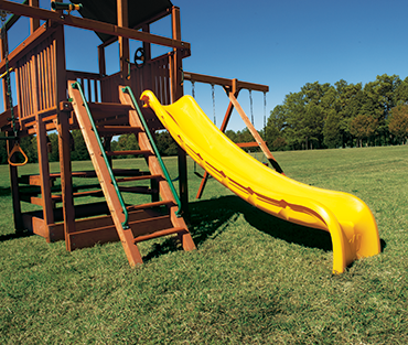 Woodplay playset-Swingset Accessory: 11' Alpine Slide